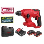 Аккум. перфоратор WORTEX CRH 1810 в чем. ALL1 XLT SET БЕСЩЕТ., 18 В, 1.2 Дж, 20 мм, 2х2 А*ч
(18.0 В, БЕСЩЕТОЧНЫЙ, , 1.2 Дж, вес 1,14 кг)
