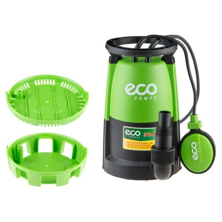 Насос погружной 3-в-1 ECO DP-606
(600 Вт; 11000 л/ч; 5.8 м)