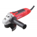 Одноручная углошлифмашина WORTEX AG 1208 в кор.
(850 Вт, диск 125х22 мм)