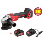 Аккум. углошлифмашина WORTEX CAG 1812 E в кор. ALL1 + АКЦИЯ
(18.0 В, БЕСЩЕТОЧНЫЙ ДВИГАТЕЛЬ, Зарядное и 1 аккумулятор 4Ач в комплекте, диск 125х22.2 мм)