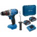 Аккум. дрель-шуруповерт BULL SR 1802 в чем. XLTpro БЕСЩЕТ., 18 В, 80 Н*м, 2*4 А*ч, БЗП 13 мм
(шурупы до 10 мм)