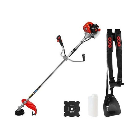Мотокоса ECO GTP-255 Power Plus
(2.5 кВт, 3.4 л.с., 52.0 см3, лёгкий запуск, нож 4Т,ремень двухлямочный, вес 8.3 кг)