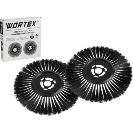 Комплект дисковых щеток 2 шт. для подметальной машины WORTEX HPS 6518