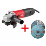Одноручная углошлифмашина WORTEX AG 1213-3 E в кор.+ АКЦИЯ!
(1 отр. и 1 обдир. круг в подарок!)
