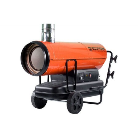 Нагреватель воздуха диз. Ecoterm DHI-50W непрям., 50 кВт, 2 колеса
(Мощность 50кВт; Производительность 2000 м3/ч; Термостат)