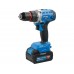 Аккум. дрель-шуруповерт BULL SR 1802 Xcase, XLTpro, БЕСЩЕТ., 18 В, 80 Н*м, 2*4 А*ч, БЗП 13 мм
(шурупы до 10 мм)