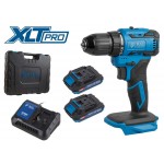 Аккум. дрель-шуруповерт BULL SR 1804 в чем. XLTpro БЕСЩЕТ., Импульс., 18 В, 45 Н*м, 2х2 А*ч, з/у 2 А
(шурупы до 10 мм)