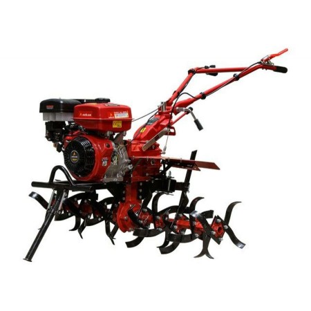 Культиватор бензиновый ASILAK SL-187L без колес
(18 л.с., 3 скорости вперёд - ПОНИЖЕННАЯ СКОРОСТЬ, шир. 135 см,  без колес, без ВОМ, передач 3+1)