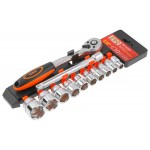 Набор головок 3/8" 10-24мм 12предм. PRO STARTUL (PRO-01238)
(6 граней)