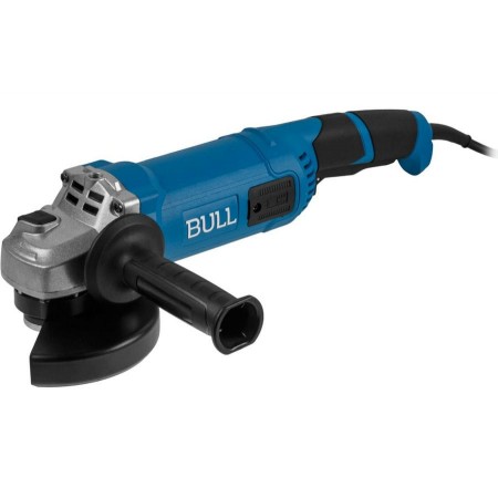 Двуручная углошлифмашина BULL WS 1501 в кор. 150 мм, 1400 Вт, 8400 об/мин, пылезащ., 4м кабель
(3.4 кг, М14)