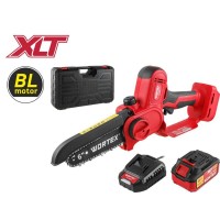 Аккум. мини-пила WORTEX CEC 2518-2 в чем. ALL1 XLT SET БЕСЩЕТ., 18 В, 6''
(шина 15 см, 1/4")