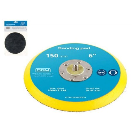 Тарелка на липучке 150 мм., 6" DGM
(d = 150 мм. (6"))