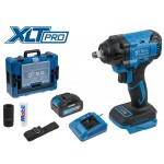 Аккум. ударный гайковерт BULL SC 1804 в чем. XLTpro БЕСЩЕТ., 18 В, 400 Н*м, 1/2", 1х4 А*ч, з/у 4 А
(вес 2.0 кг)
