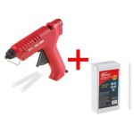 Пистолет клеевой WORTEX GG 1180 в блистере + 2 клеевых стержня+АКЦИЯ
(+Клеевые стержни Wortex50шт.скидка на комплект 15%)
