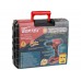 Аккум. дрель-шуруповерт WORTEX BD 1820-1 Li в чем. ALL1 18 В, 30 Н*м, 2х2 А*ч, БЗП(мет.) 13 мм
(шурупы до 8 мм)