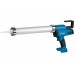 Аккум. пистолет для герметика BULL CG 1860 SOLO, 300/600 мл, 2500 Н, 8,3 мм/с, рег. скор.
(защита от вытекания, 2 кг, 2 тубы в комплекте)