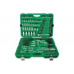 Набор головок и ключей 216предм. 1/4",3/8",1/2" 6гр. TOPTUL (GCAI216R)