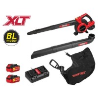 Аккум. воздуходувка WORTEX BB 2536-1 D в кор. ALL1 МЕГА АКЦИЯ БЕСЩЁТ.ДВИГ., 18В+18В, 2акб, 4 Ач, мак
(36 В (2х18 В), макс.объем возд. потока 550 м куб/ч, функция пылесоса с мульчированием, БЕСЩЁТ. ДВ)