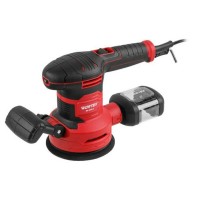 Эксцентриковая шлифмашина WORTEX RS 1245 E в кор. 430 Вт, 125 мм, 7000-14000 об/мин
(Амплитуда колебаний 2 мм, регул. об., доп. рукоятка.)