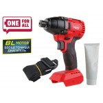 Аккум. ударный гайковерт/винтоверт WORTEX CWR 0118 в кор. ALL1 XLT SOLO БЕСЩЕТ., 18 В, 160 Н*м
(внутр. шестигр. 1/4 ", вес 1.4 кг)
