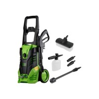 Очиститель высокого давления DGM Water 160
(2.20 кВт, 160 бар, 480 л/ч, самовсасывание, встроенный + активный пеногенератор, щетка)
