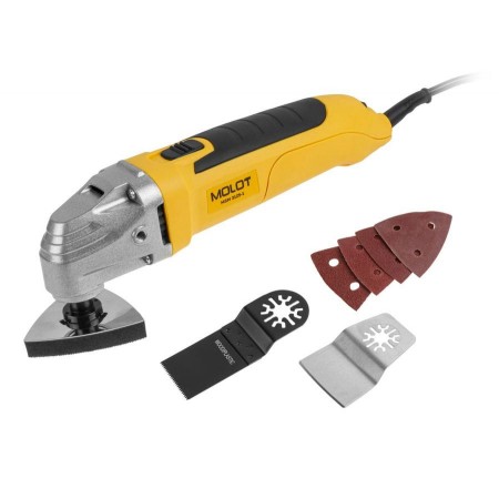 Многофункциональный инструмент (реноватор) MOLOT MSM 3125-1 в кор.
(250 Вт, 15000 - 22000 об/мин.)