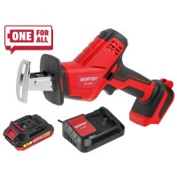 Аккум. сабельная пила WORTEX CSR 1018 E в кор. ALL1 МЕГА АКЦИЯ 18В, 1 акк., 2 Ач, дер. 100 мм
(18 В, С АКБ (2.0 А/ч) И З/У, дерево до 100 мм, металл до 6 мм, пластик до 40 мм)