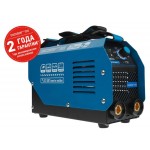 Инвертор сварочный SOLARIS MMA-250D
(230В; 20-200 А; 70В; электроды диам. 1.6-5.0 мм; вес 3.6 кг)