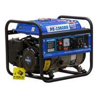 Электростанция (генератор бензиновый) ECO PE-1302RS
(1.1 кВт, 230 В, бак 6.0 л, вес 23 кг)