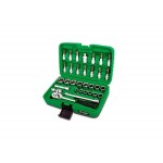Набор головок и бит 32предм. 3/8" 12гр. TOPTUL (GCAI3202)