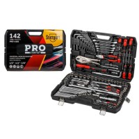 Набор слесарного инстр-та в чем. 142пр. PRO STARTUL STUTTGART (PRO-142S)
(6 граней)