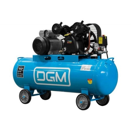 Компрессор DGM AC-2100B ременной
(400 л/мин, 8 атм, ременной, масляный, ресив. 100 л, 230 В, 2.4 кВт)