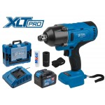 Аккум. ударный гайковерт BULL SC 1801 Xcase XLTpro БЕСЩЕТ., 18 В, 1000 Н*м, 3/4", 1х6 А*ч, з/у 4 А
(вес 3.3 кг)