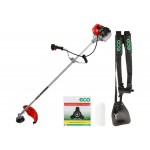 Мотокоса ECO GTP-215 Power
(2.15 кВт, 2.9 л.с., 43.0 см3, лёгкий запуск, нож 3Т, ремень двухлямочный, вес 7.6 кг)