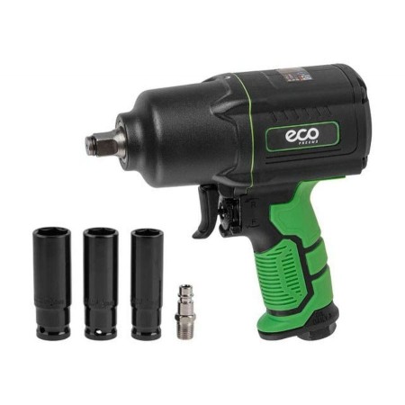 Пневмогайковерт 1/2" ECO AIW-1500S
(1300/1700 Нм (закр./откр.); 3 ступени крут.мом.; twin hammer; 7000 об/мин; композитный корпус)