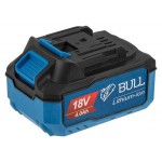 Аккумулятор BULL AK 4003 18.0 В, 4.0 А*ч, Li-Ion
(18 В, 4 А*ч,  Li-ion)