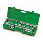 Набор головок 3/4" 19-50мм 17предм. 6гр. TOPTUL (GCAI1701)