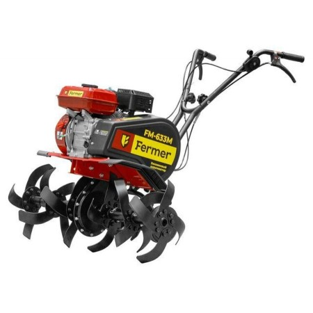 Культиватор бензиновый FERMER FM-633M
(7.5 л.с., шир. 85 см, без ВОМ, передач 1+1)