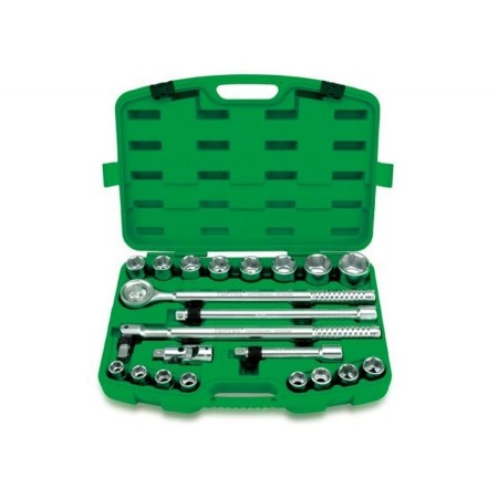 Набор головок 3/4" 19-50мм 21предм. 6гр. TOPTUL (GCAI2104)