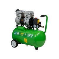 Компрессор ECO AE-25-OF1 безмасляный
(140 л/мин, 8 атм, коаксиальный, безмасляный, ресив. 24 л, 220 В, 0,8 кВт)