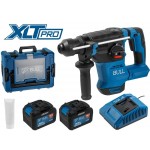 Аккум. перфоратор BULL CBH 1826 Xcase, XLTpro, БЕСЩЕТ., 18 В, 2.6 Дж, 26 мм, 2x6 А*ч, з/у
(3 режима + Vario-lock, 3,2 кг)