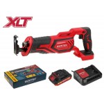 Аккум. сабельная пила WORTEX CSR 1118 E в кор. ALL1 XLT SET 18В, 1 акк., 2 Ач, дер. 115 мм
(18 В, С АКБ (2.0 А/ч) И З/У, дерево до 115 мм, металл до 10 мм, пластик до 90 мм)