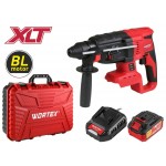 Аккум. перфоратор WORTEX CRH 1824-2 в чем. ALL1 XLT SET БЕСЩЕТ., 18 В, 2.6 Дж, 26 мм, 1х4 А*ч
(вес 2.4 кг, 4 режима)