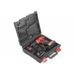 Аккум. дрель-шуруповерт WORTEX BD 1820 DLi в чем.
(18.0 В, 2 акк., 2.0 А/ч Li-Ion, 2 скор., 29 Нм, шурупы до 9 мм)
