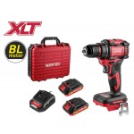 Аккум. дрель-шуруповерт WORTEX BD 2025 DLi в чем. ALL1 XLT БЕСЩЕТ, 18 В, 50 Н*м, 2х2 А*ч, БЗП 10 мм
(шурупы до 9 мм, защита от перегрузки и перегрева, импульсная функция)
