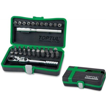 Набор головок MINI 1/4" 34предм. 6гр.TOPTUL (GADW3401)