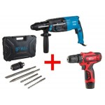 Перфоратор BULL BH 2802 в чем. + АКЦИЯ!
(WORTEX BD 1213 Li в ПОДАРОК!)