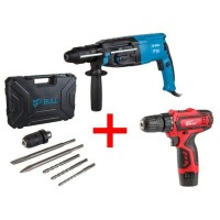 Перфоратор BULL BH 2802 в чем. + АКЦИЯ!
(WORTEX BD 1213 Li в ПОДАРОК!)
