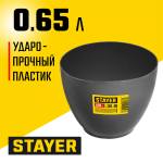 STAYER 90 мм, 120 мм, высокая, чашка для гипсовых смесей 0608-1