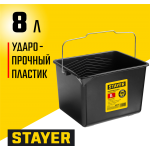 STAYER  8 л, Малярное пластиковое ведро, MASTER (06092-08)